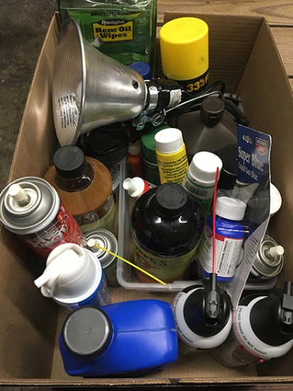 Bore Cleaner, Lube, Oil etc.