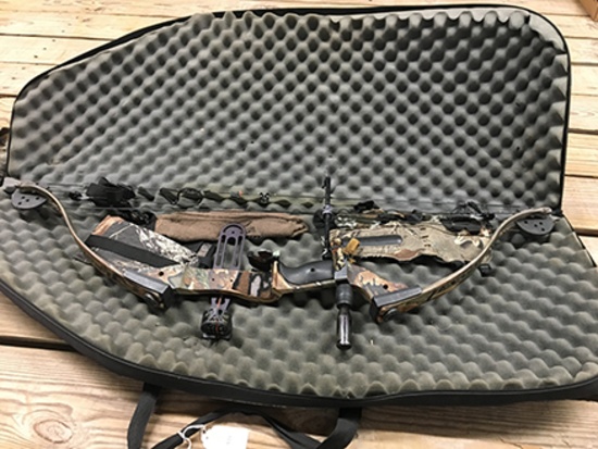 Jennings Sensor Bow w/Case and Arrows