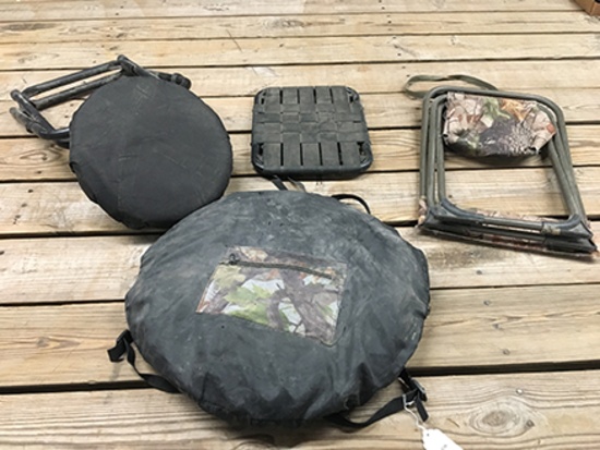 One Man Pack in Blind and 3 Stools