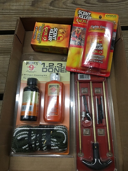 Cleaning Rod, Shotgun Cleaning Kit, Deodorant, Bar Soap