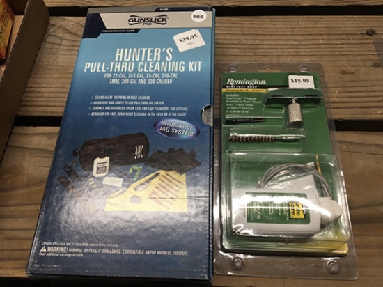 Hunter's Pull-Thru Cleaning Kit, Remington Cleaning Kit