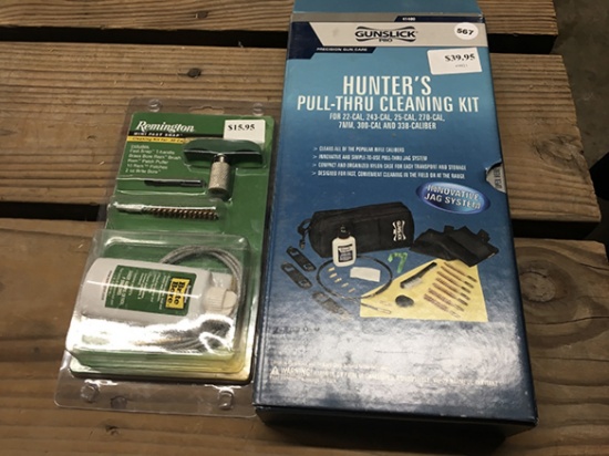 Hunter's Pull-Thru Cleaning Kit, Remington Cleaning Kit