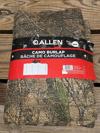 12 X 54 Camo Burlap