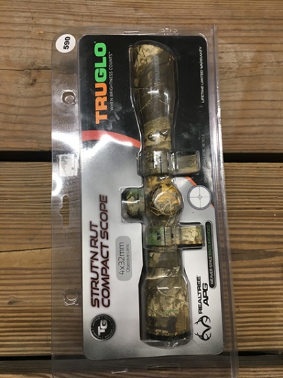 Truelo Strut N Rut Compact Scope 4 X 32MM