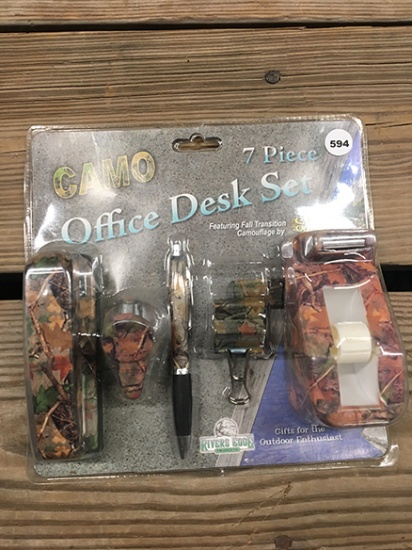 Camo Office Desk Set