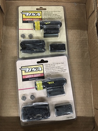 Lot of 2 BSA Laser Sights