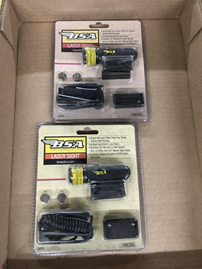 Lot of 2 BSA Laser Sights
