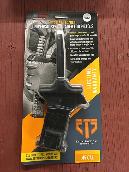 ETS C.A.M. Magazine Loader, .45 Cal.