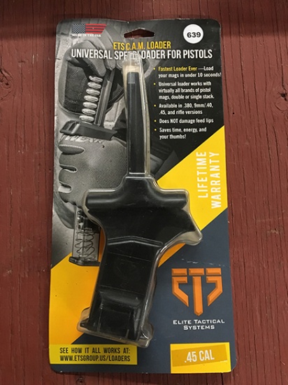 ETS C.A.M. Magazine Loader, .45 Cal.