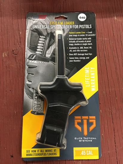 ETS C.A.M. Magazine Loader, .45 Cal.