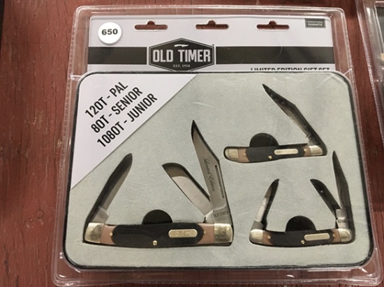Old Timer 3 Pc. Knife Set