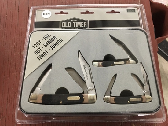 Old Timer 3 Pc. Knife Set