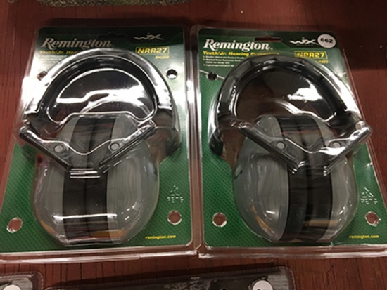 Lot of 2 Remington Youth Hearing Protection