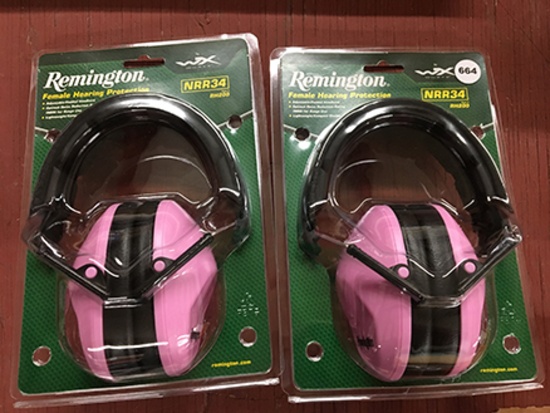 Lot of 2 Remington Female Hearing Protection