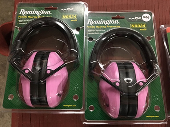 Lot of 2 Remington Female Hearing Protection