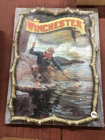 12 X 15 1/2 in. Winchester Board Sign