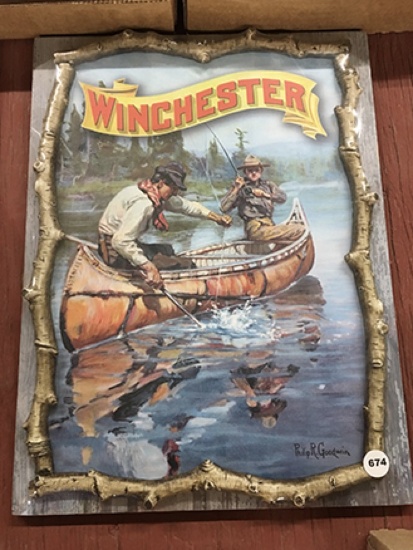 12 X 15 1/2 in. Winchester Board Sign