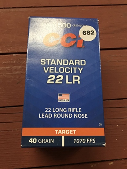 500 Rds, 40 Gr, 22 LR