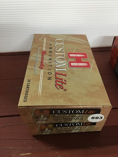 40 Rds, 139 Gr, 7MM Remington Mag