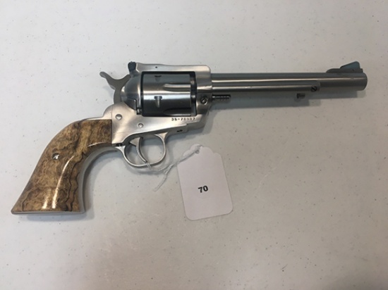 Ruger Blackhawk 357 Mag. Custom Grips, Serial 35-70987, Good Condition