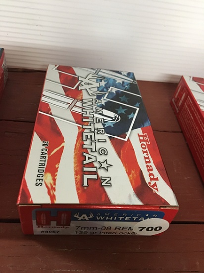 20 Rds, 139 Gr, 7MM-08 Remington