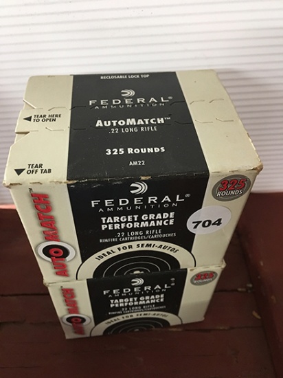 650 Rds, 40 Gr, 22 LR