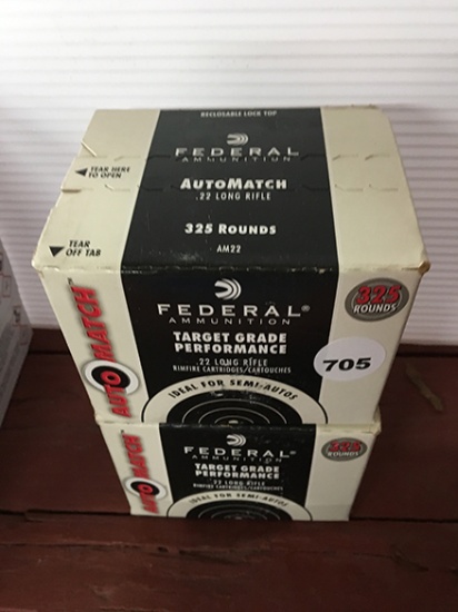 650 Rds, 40 Gr, 22 LR