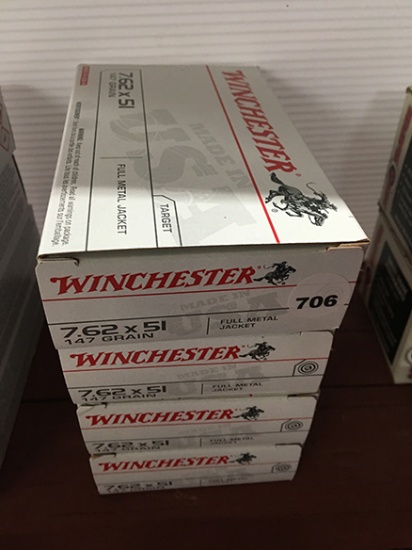 80 Rds, 147 Gr, 7.62 X 51 FMJ