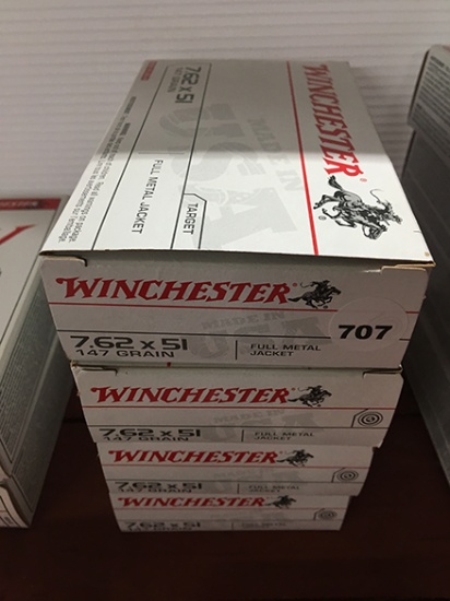 80 Rds, 147 Gr, 7.62 X 51 FMJ
