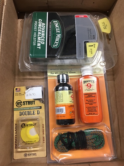 Uncle Mikes Pocket Holster, Pistol Cleaning Kit