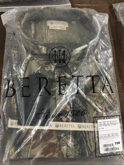 New Beretta 3XL Camo Shirt