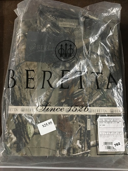 New Beretta Small Camo Shirt