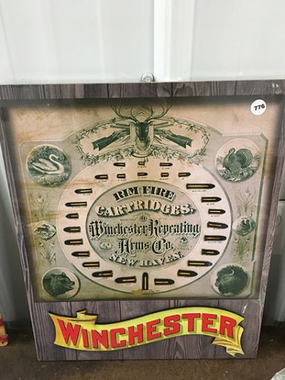 Winchester 15 X 18 in. Board Sign