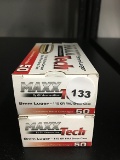 100 Rds, 115 Gr FMJ, 9MM Luger