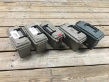 5 Empty Ammo Cans