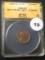 1922 Lincoln Cent No. D, Graded ANACS
