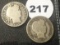 1910-S, 12 Barber Dimes