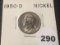 1950-D Jefferson Nickel, UNC