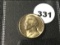 1943-D GEM Wartime Nickel, Toned