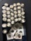 Several Partial-Full Rolls of 1940's, 50's, 60,s Jefferson Nickels