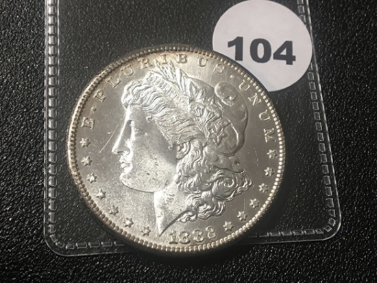 1882-S Morgan Dollar, UNC