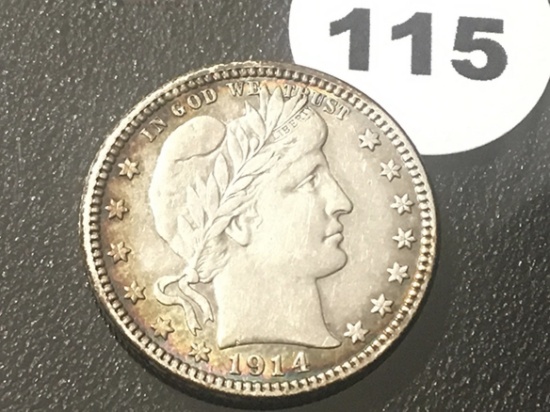 1914 Barber Quarter