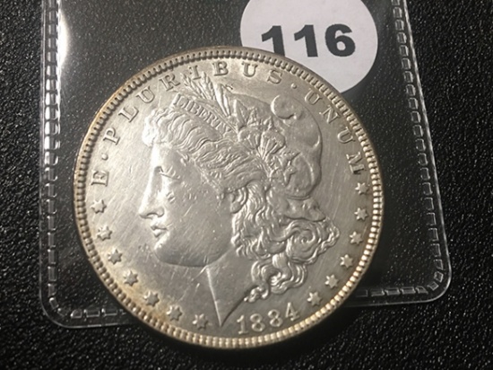 1884 Morgan Dollar