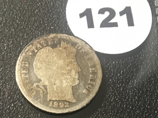 1893 Barber Quarter