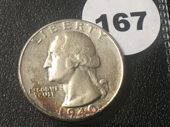 1940 Washington Quarter