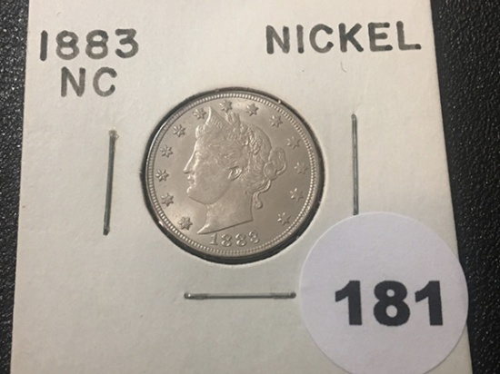 1883 NC Liberty Nickel, UNC