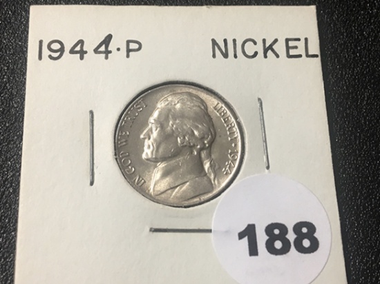 1944-P Silver Jefferson Nickel