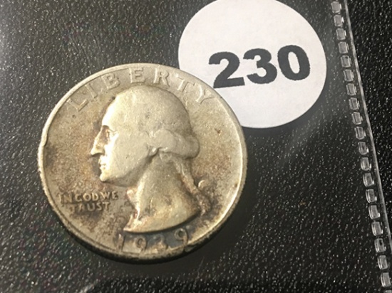 1939-S Washington Quarter