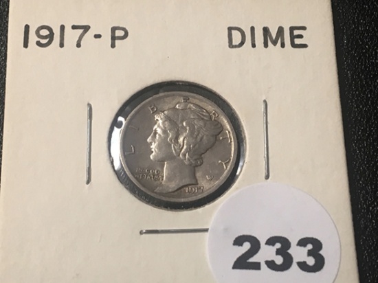 1917-P Mercury Dime, FSB
