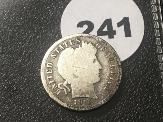 1915-S Barber Dime